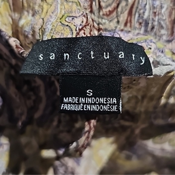 Sanctuary By Anthropologie Draped Abstract Pants - Picture 7 of 8